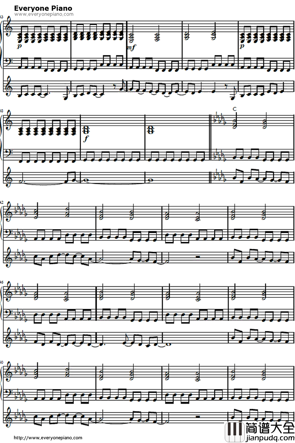 Alchemy钢琴谱_GirlsDeadMonster(marina)_AngelBeats!插曲