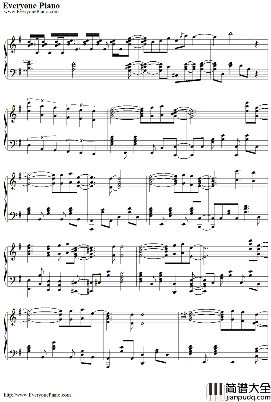 メグメル钢琴谱_riya_CLANNADOP