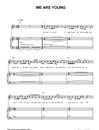 We_Are_Young钢琴谱_FunGlee_吉他谱_钢琴谱_简谱