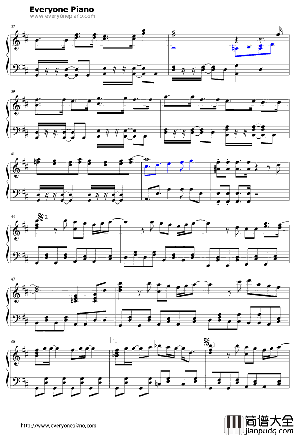 キミがいる钢琴谱_いきものがかり(生物股长)_萤之光2主题曲