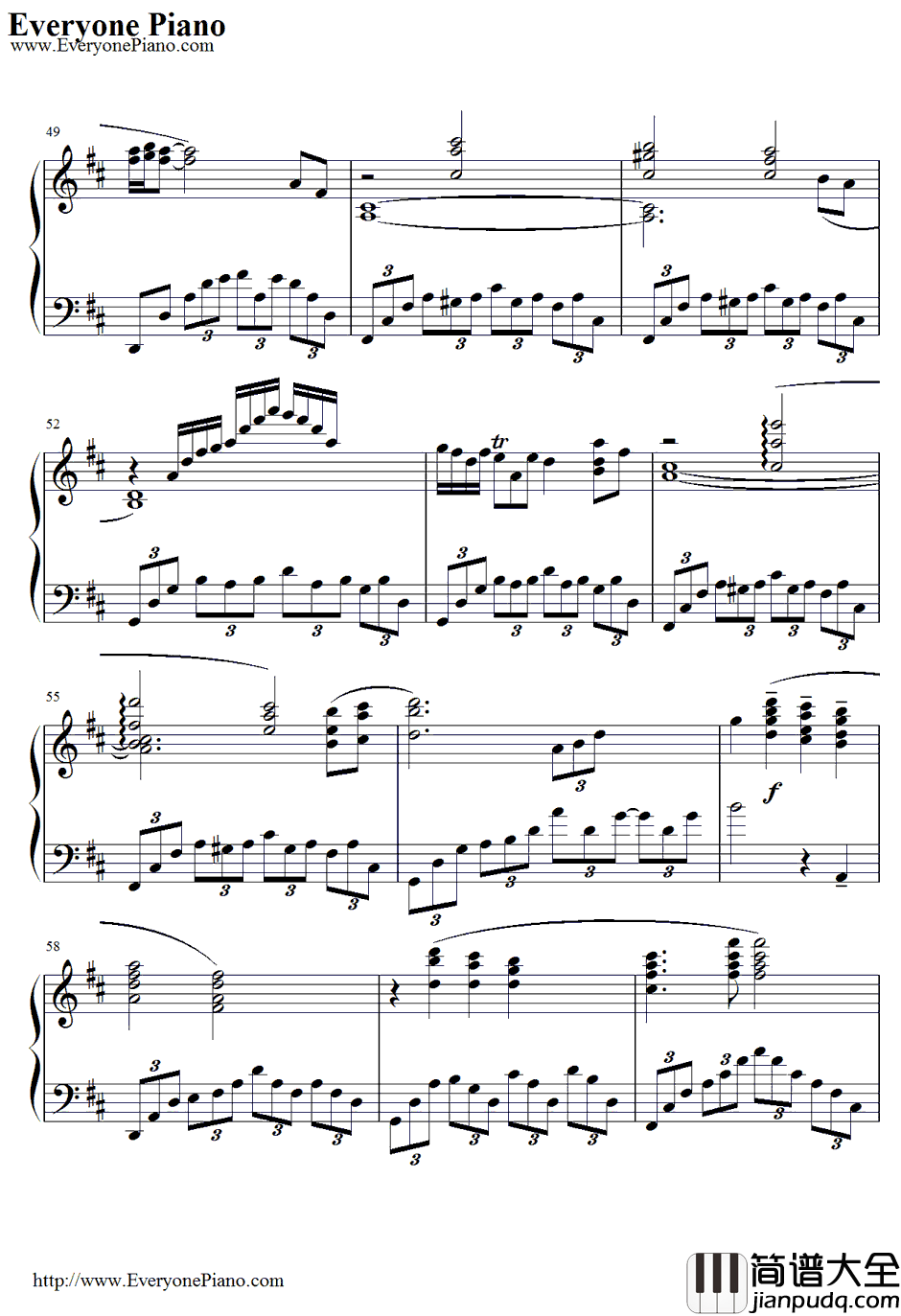 エアリスのテーマ钢琴谱_植松伸夫_最终幻想Ⅶ:圣子降临BGM