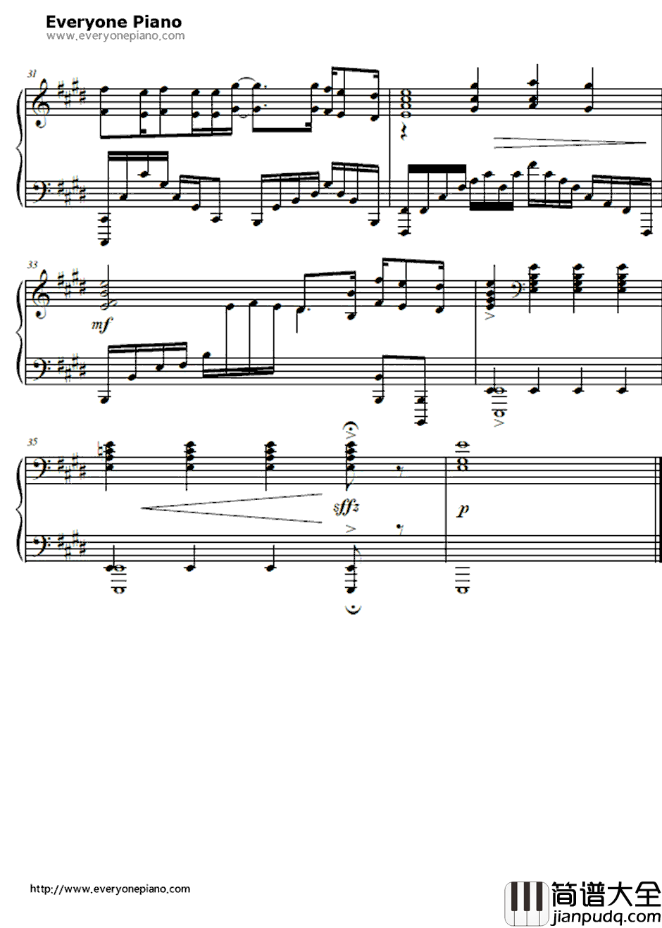 All_Alone_With_You钢琴谱_EGOIST_心理测量者ED2