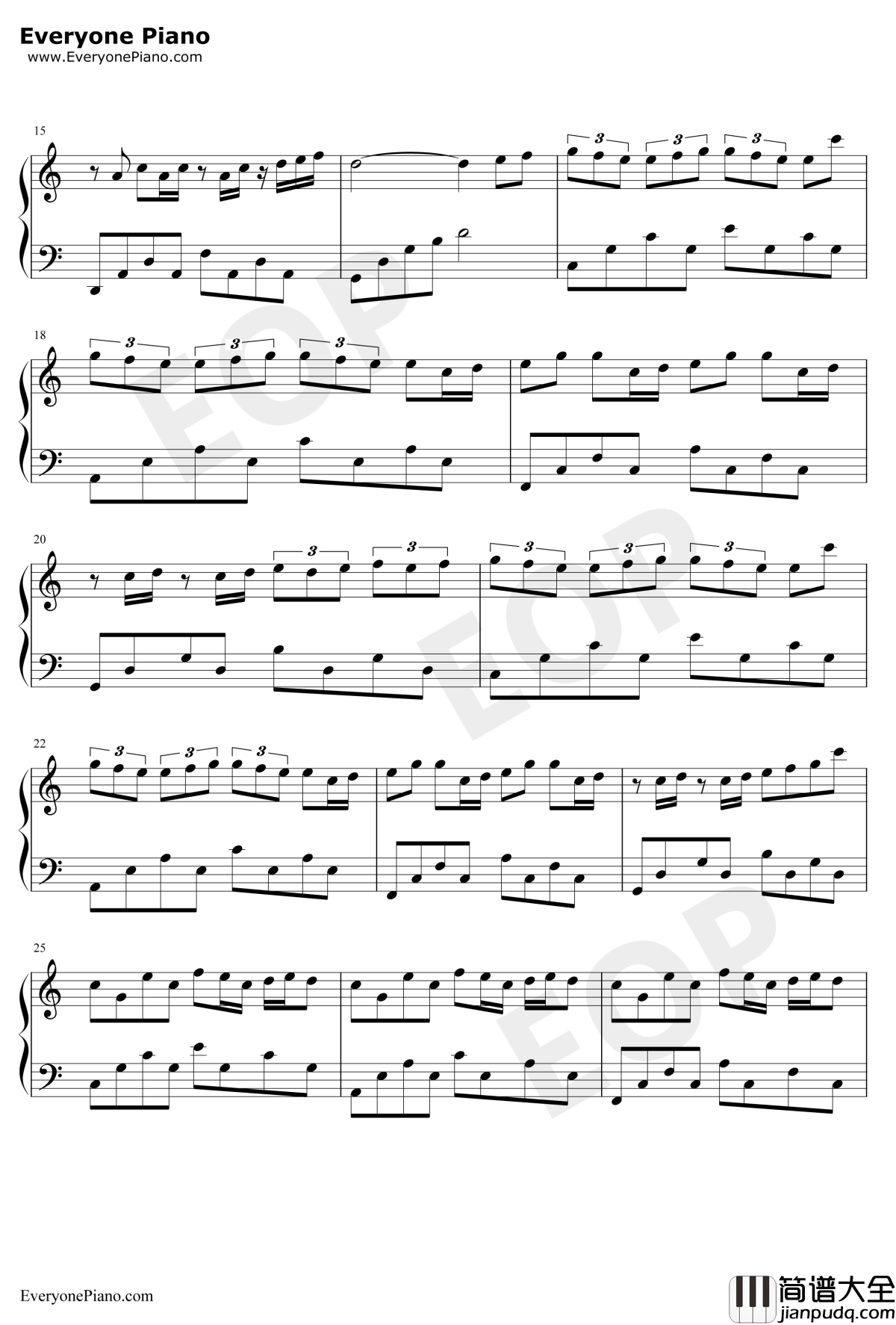 龙卷风钢琴谱_周杰伦