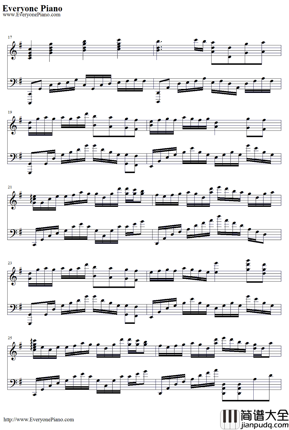 树德的记忆钢琴谱_0005598_0005598_EOP贴吧大吧主