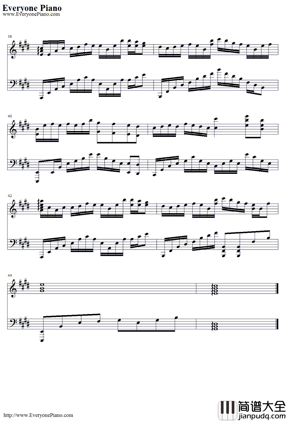 树德的记忆钢琴谱_0005598_0005598_EOP贴吧大吧主