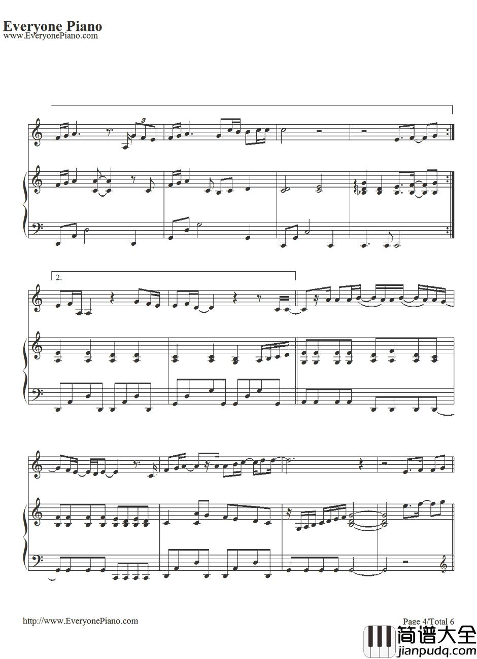 Crazy_of_You钢琴谱_孝琳_主君的太阳OST