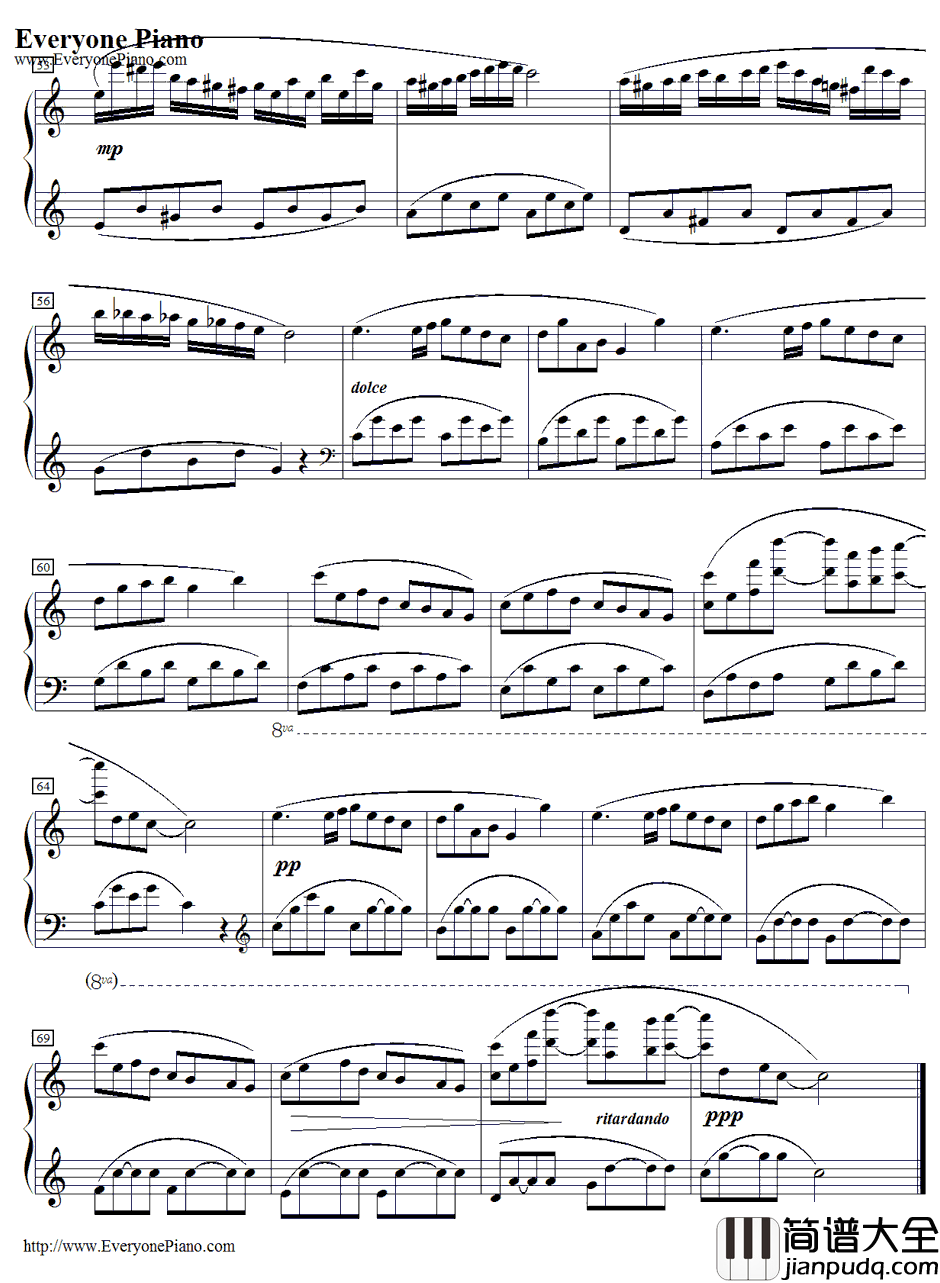 Summer_Picnic钢琴谱_Yulia_夏日野餐