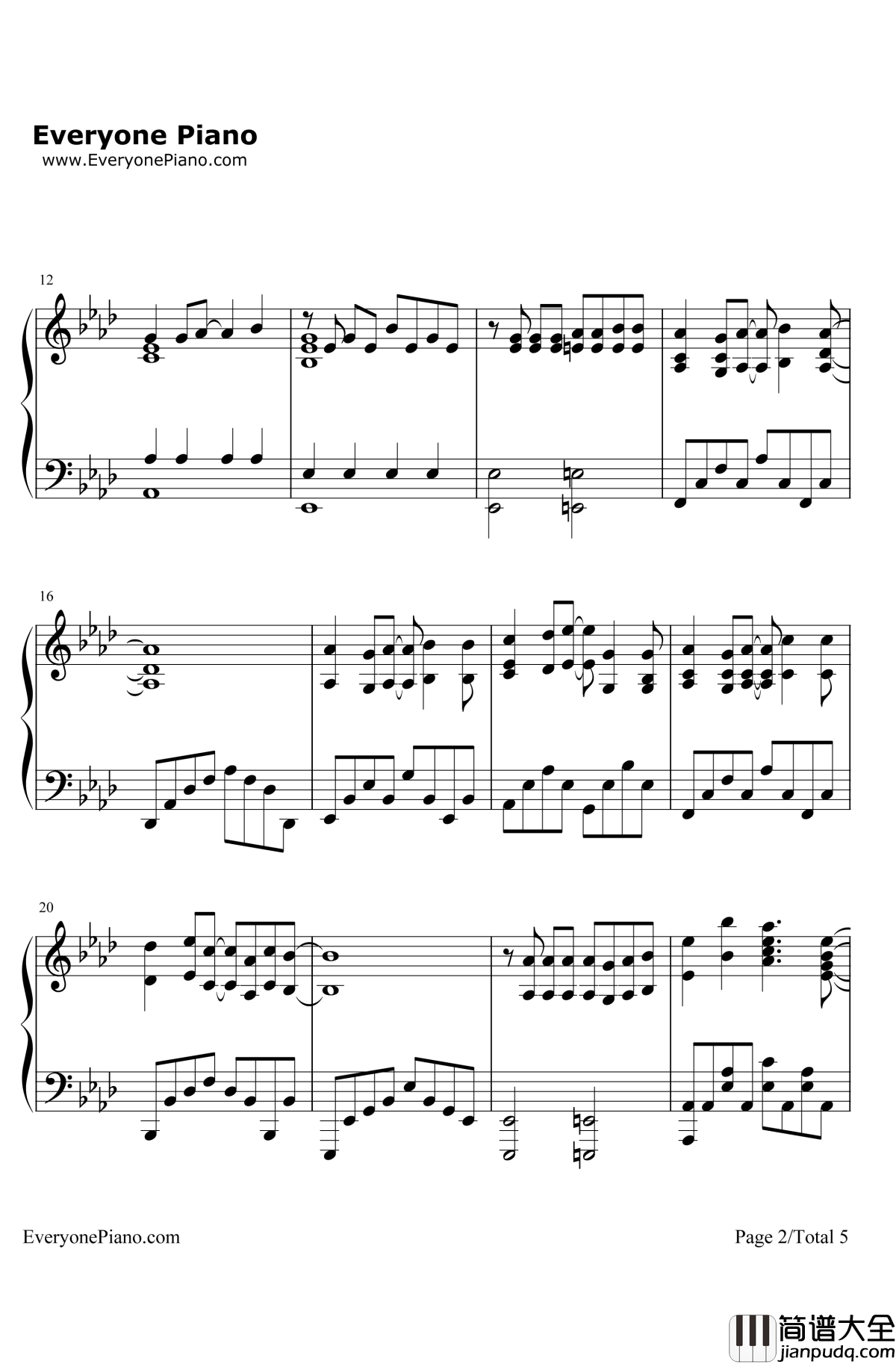 Check_My_Soul钢琴谱_Azusa_圣诞之吻SS_plusOP