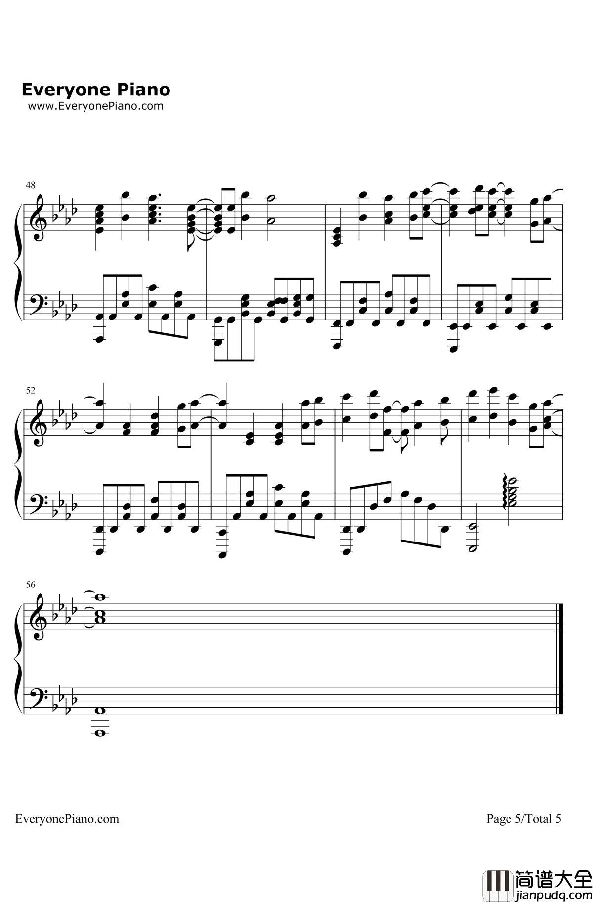 Check_My_Soul钢琴谱_Azusa_圣诞之吻SS_plusOP