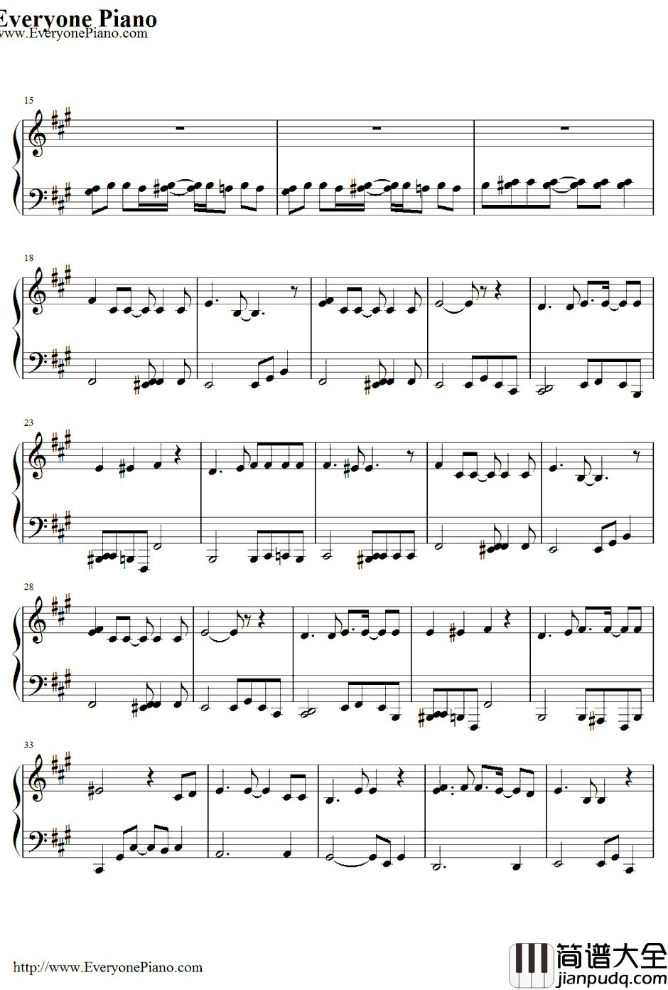 ヒトミノチカラ钢琴谱_観月ありさ_棋魂ED2