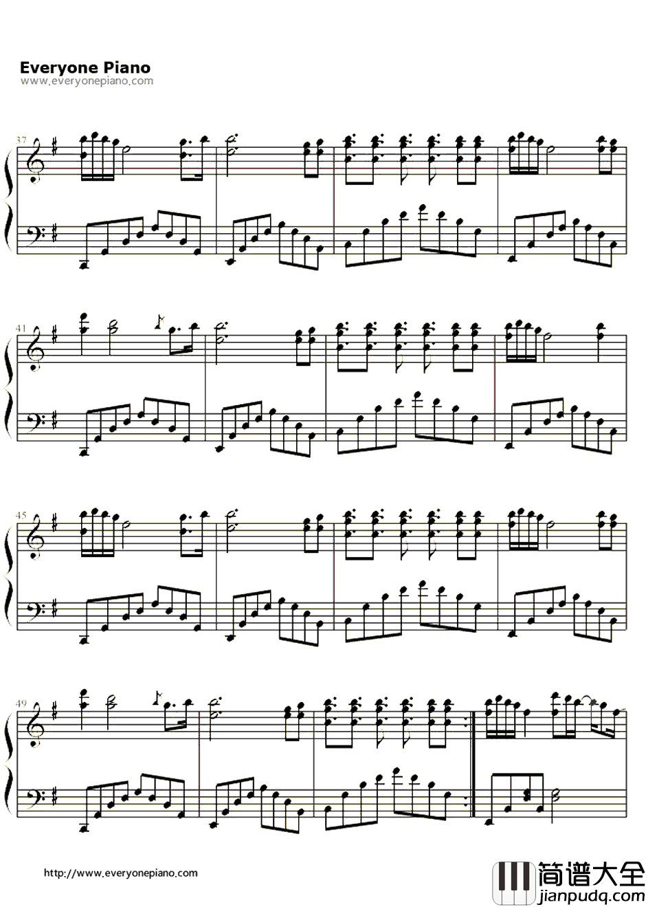 Stay_Gold钢琴谱_宇多田光