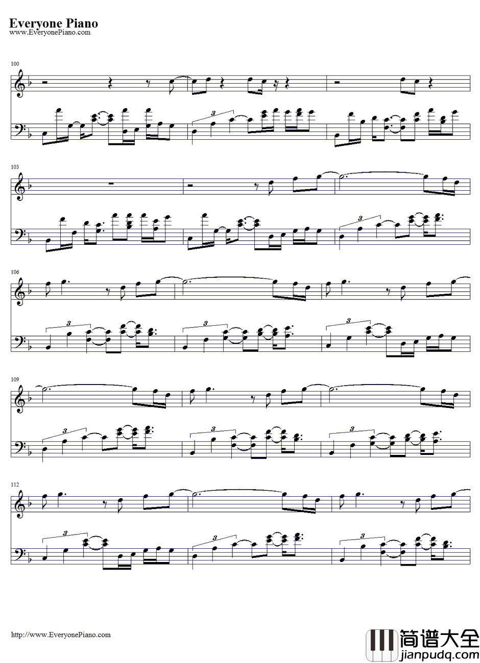 AfireLove钢琴谱_EdSheeran