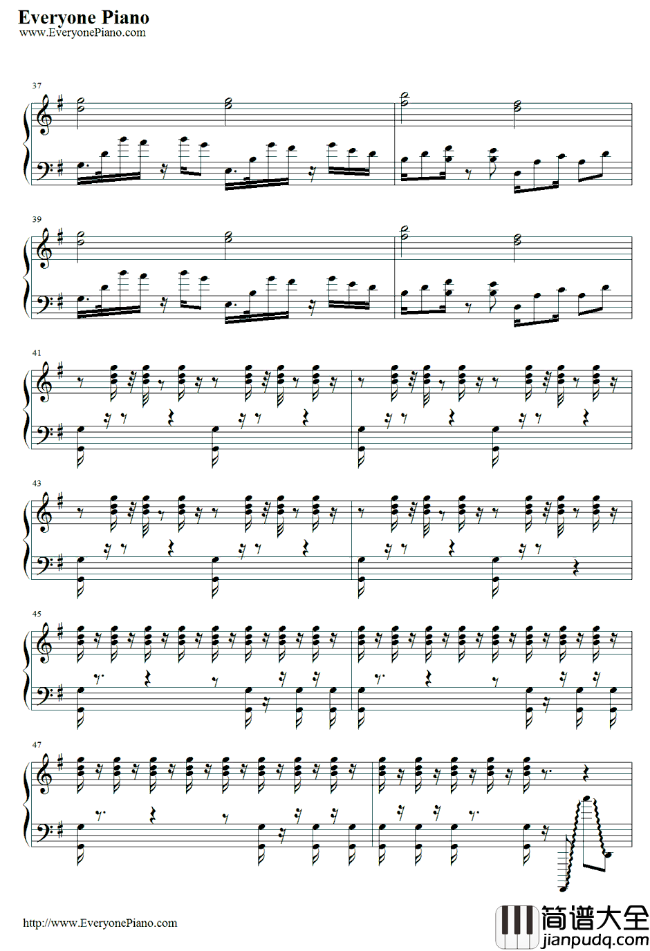 Work钢琴谱_IggyAzalea