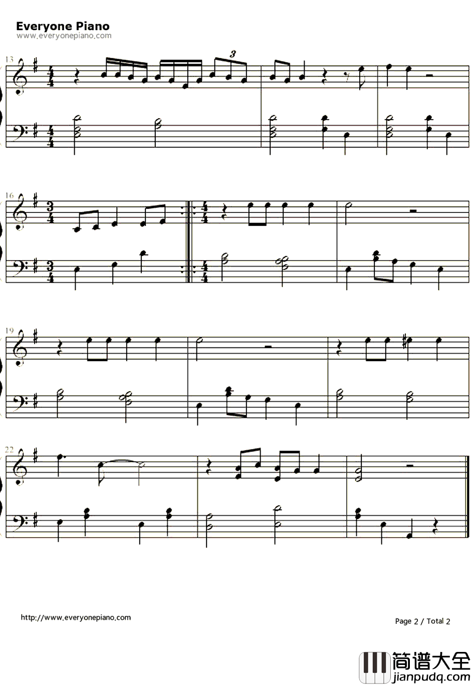 All_You_Need_Is_Love钢琴谱_TheBeatles