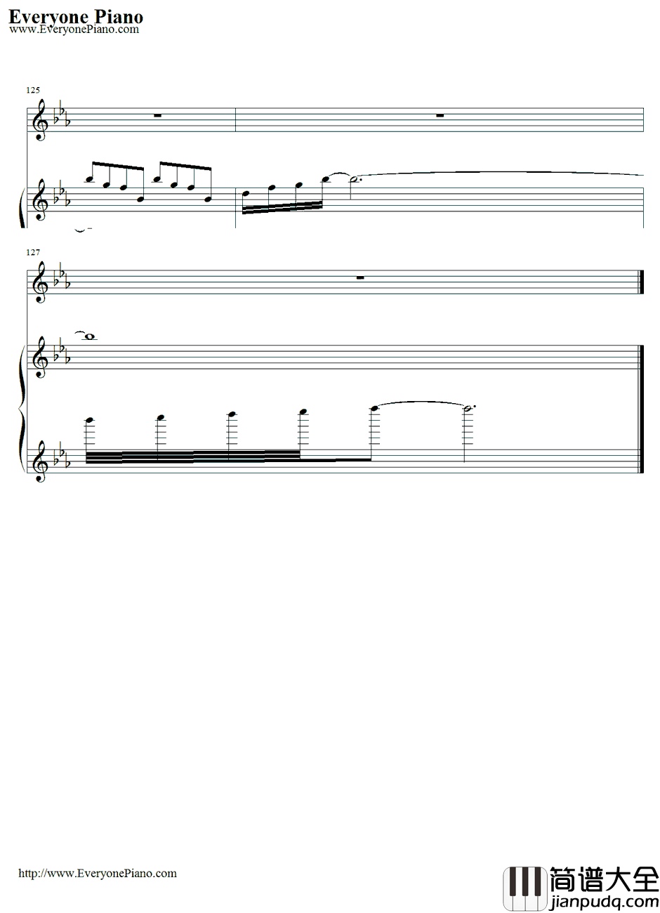 七つの海を渡る风のように钢琴谱_爱内里菜&三枝夕夏_名侦探柯南绀碧之棺主题曲