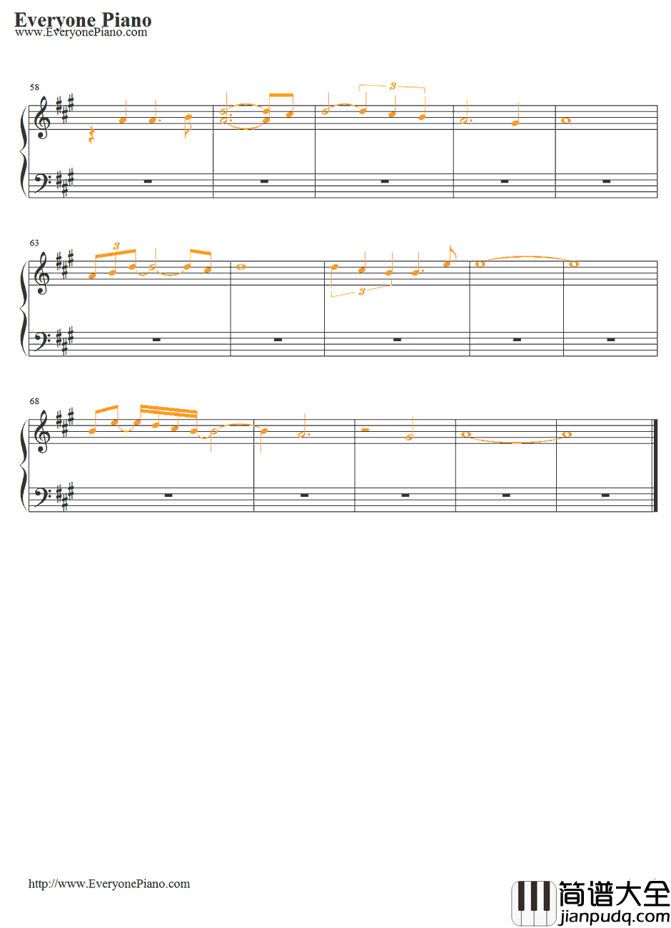 Now_We_Are_Free钢琴谱_HansZimmer&LisaGerrard_角斗士主题曲_Gladiator主题曲