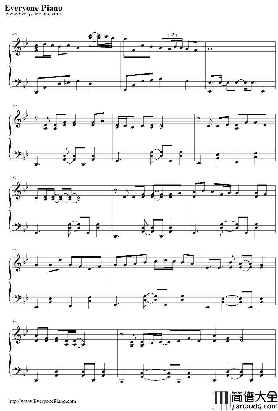 花びらの刻钢琴谱_吉冈亚衣加_薄樱鬼随想录OP