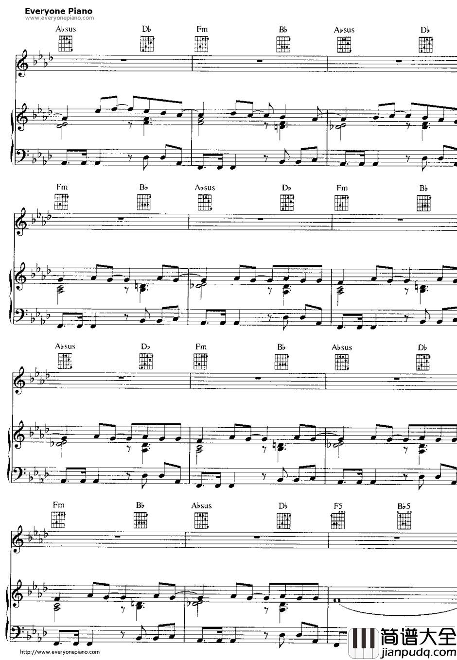 Smells_Like_Teen_Spirit钢琴谱_Nirvana