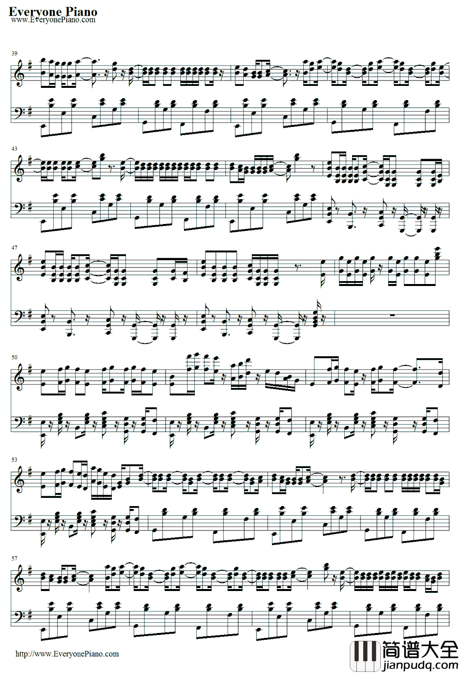 American_Kids钢琴谱_KennyChesney