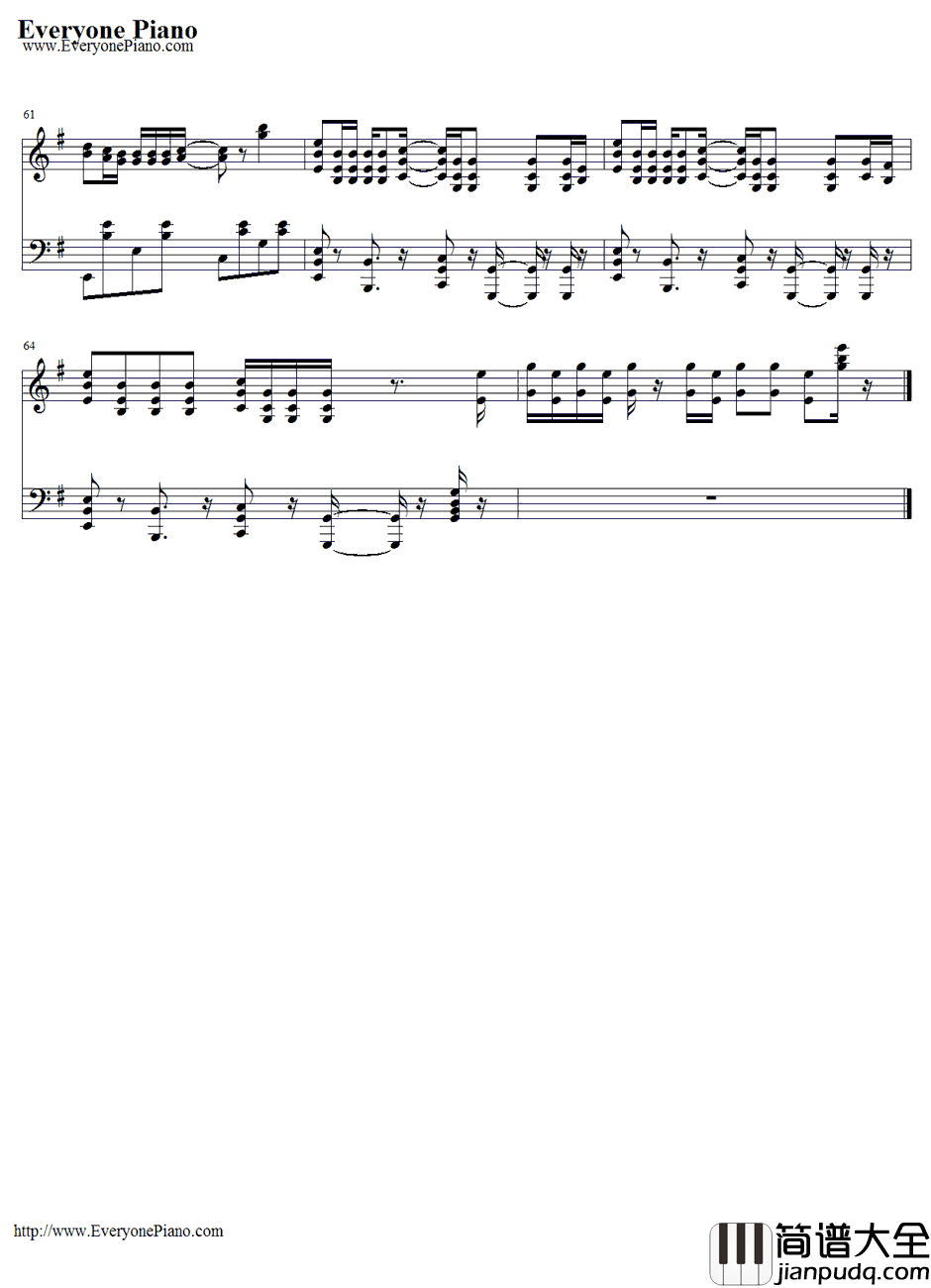 American_Kids钢琴谱_KennyChesney