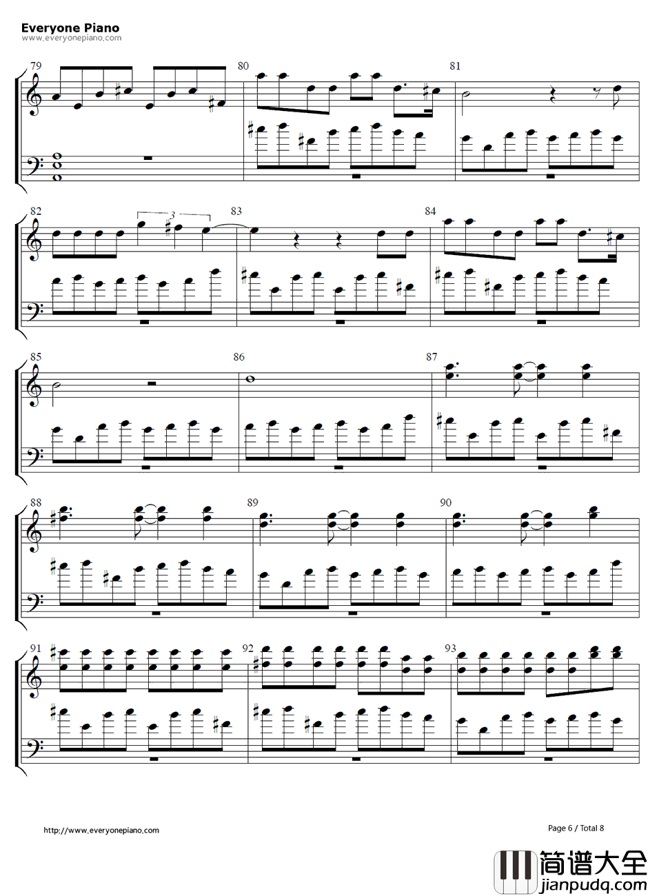 Don't_You_Worry_Child钢琴谱_SwedishHouseMafia