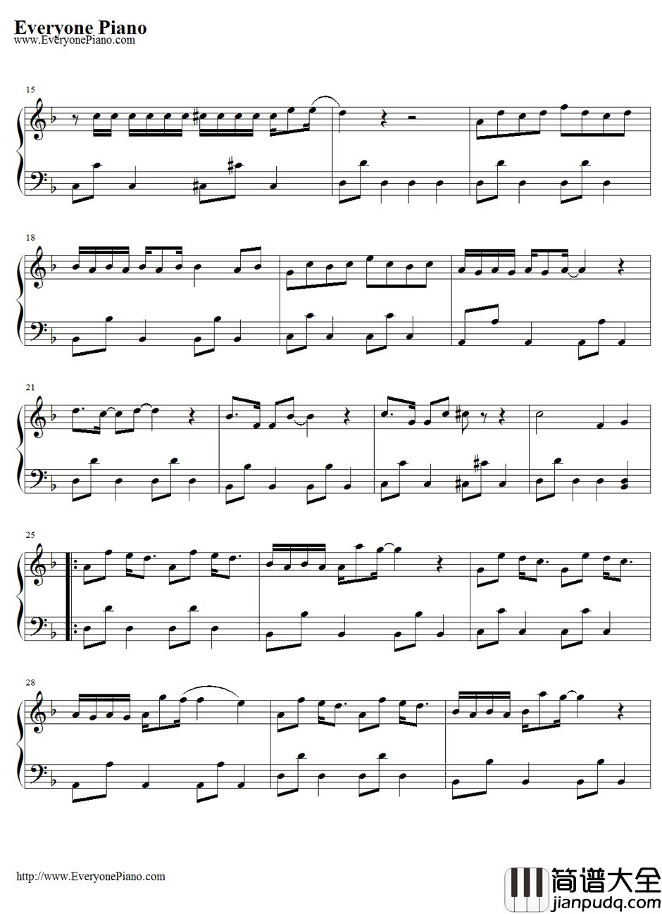 I'm_a_Loner钢琴谱_CNBLUE