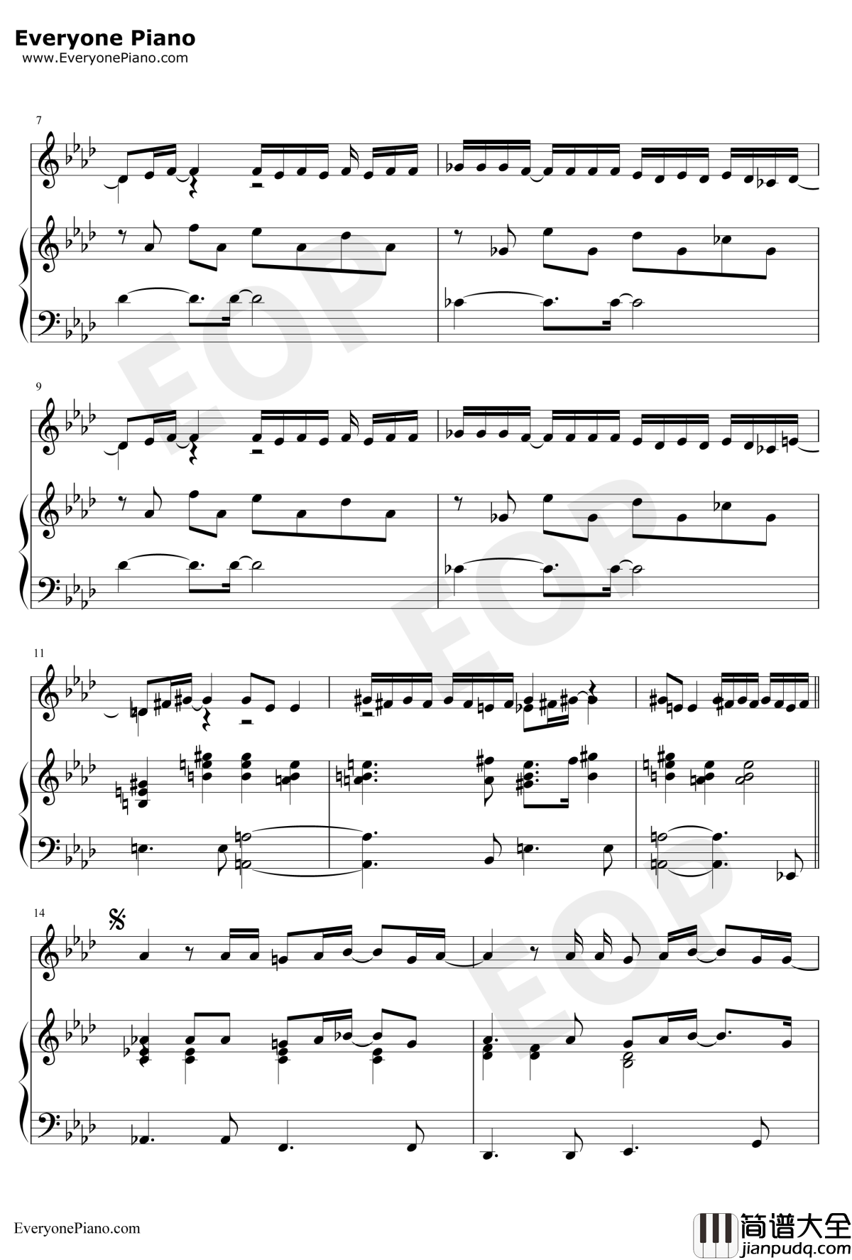 Total_Eclipse_of_the_Heart钢琴谱_BonnieTyler