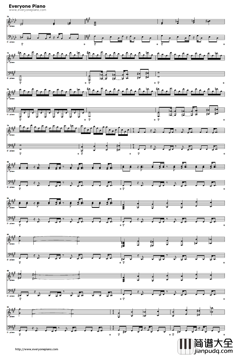 シーモアバトル钢琴谱_植松伸夫_最终幻想XOST