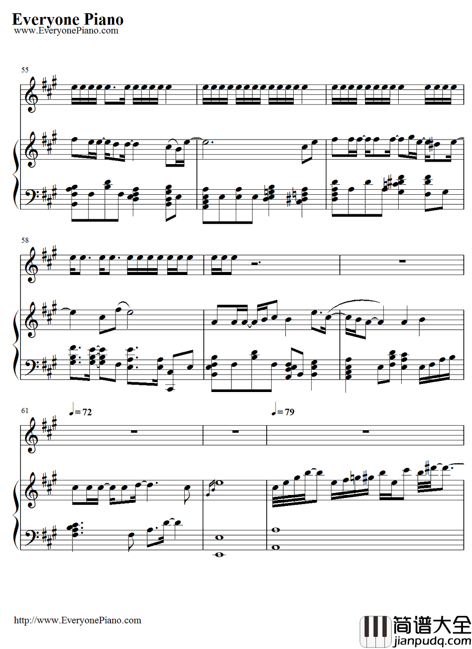 Marry_U钢琴谱_SuperJunior