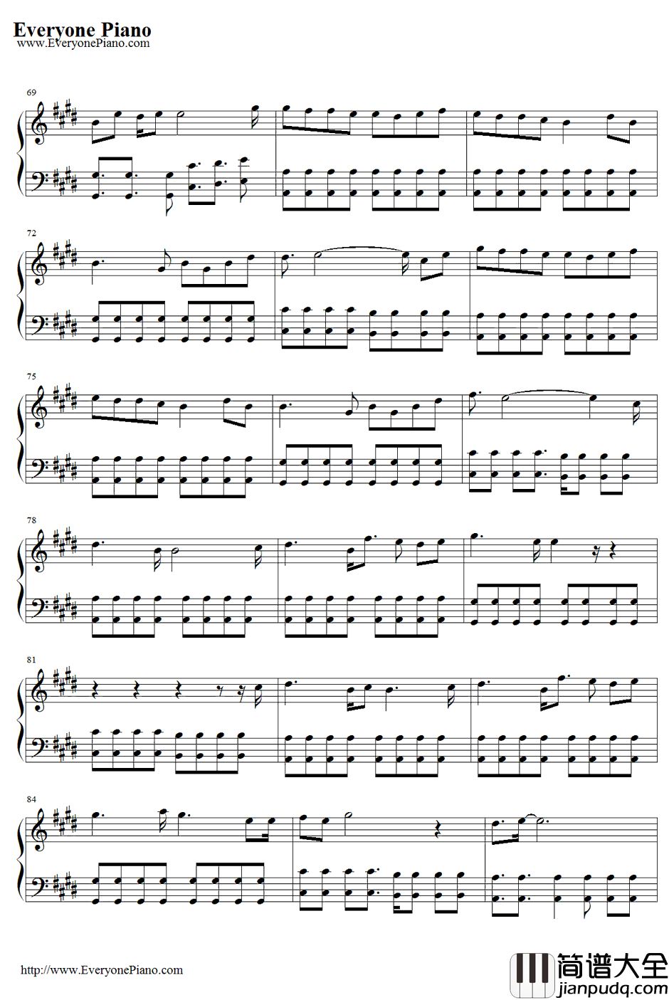 Drawing_days钢琴谱_SPLAY_家庭教师ヒットマンREBORN!OP1