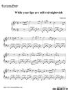 While_Your_Lips_Are_Still_Red钢琴谱_Nightwish_Lieksa主题曲_吉他谱_钢琴谱_简谱