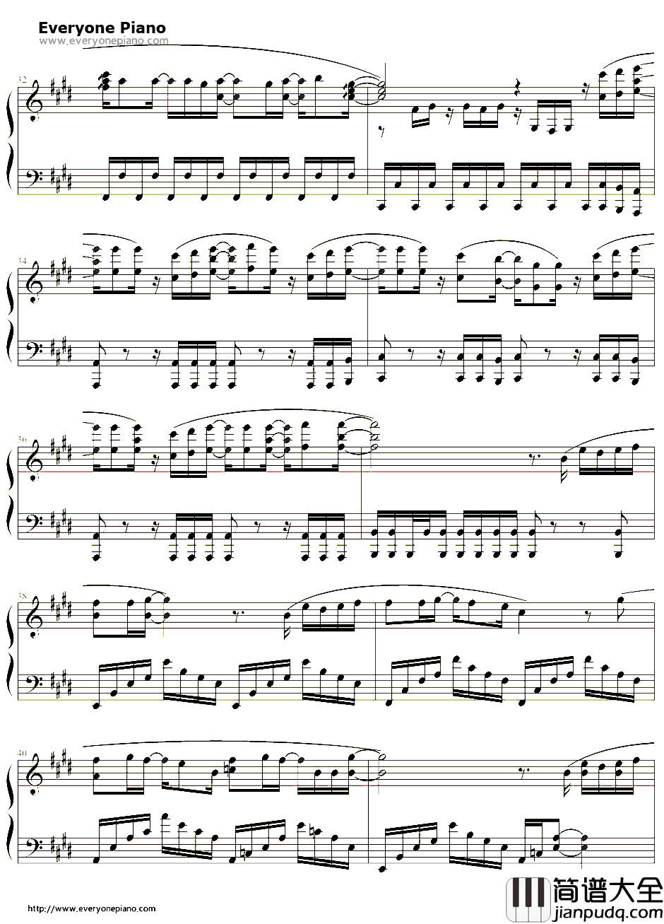 话说钢琴谱_李弘基(FT_Island)_继承者们OST1