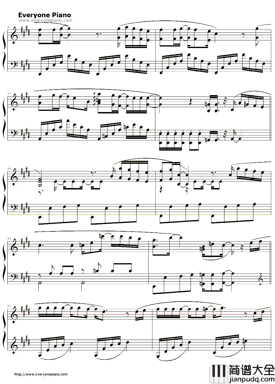 话说钢琴谱_李弘基(FT_Island)_继承者们OST1