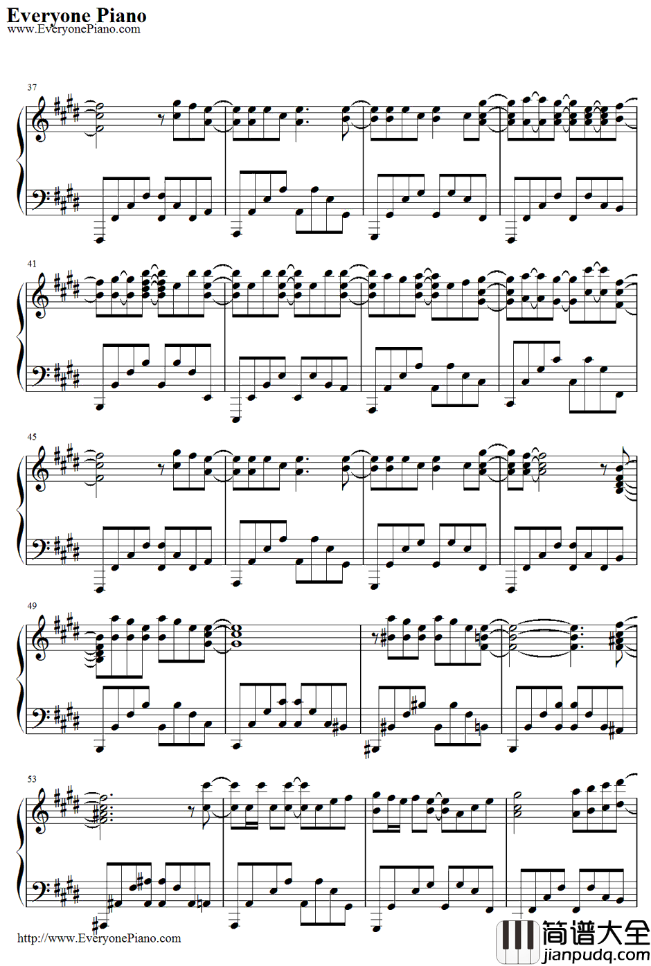 ふでペン〜ボールペン〜钢琴谱_放课后ティータイム放学后TEATIME_轻音少女插曲