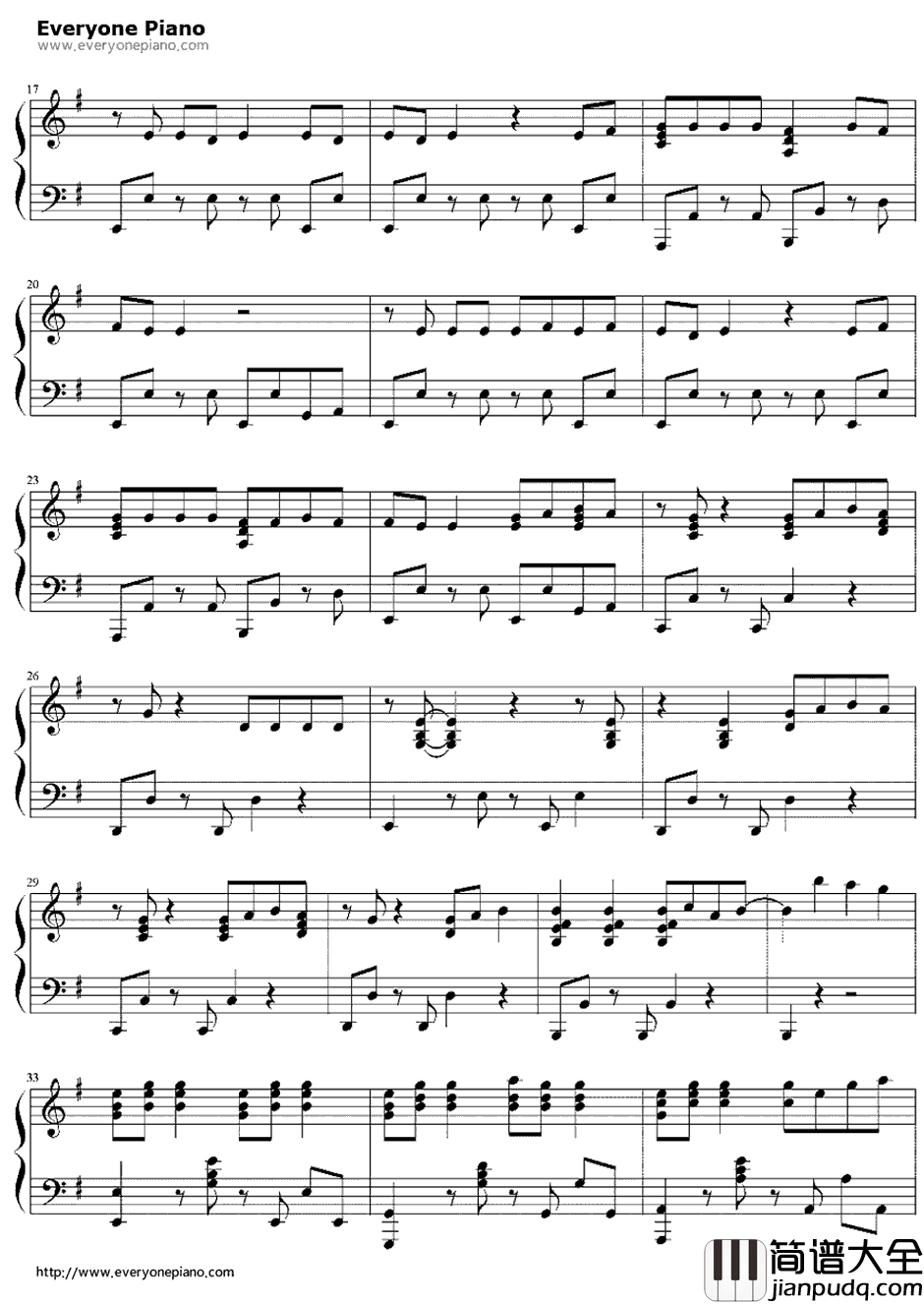 Sexy_Love钢琴谱_T_ara