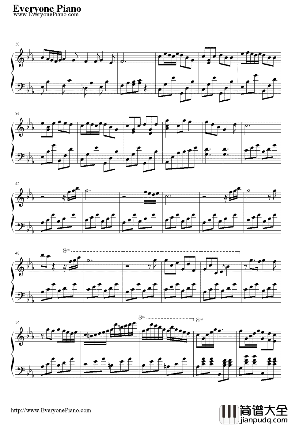 流动的城市钢琴谱__林海