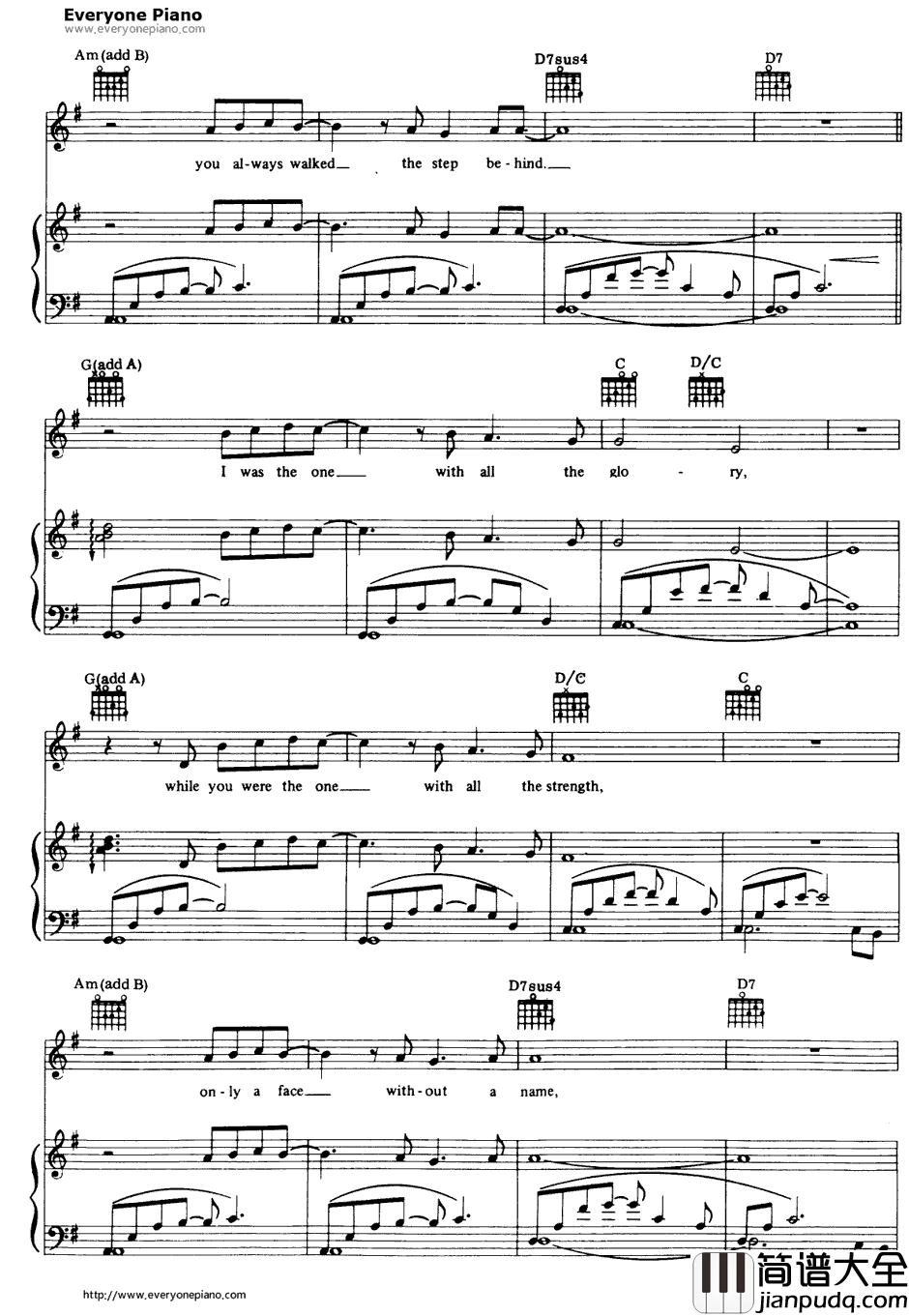 Wind_Beneath_My_Wings钢琴谱_BetteMidler 贝特·米德勒_BeachesOST