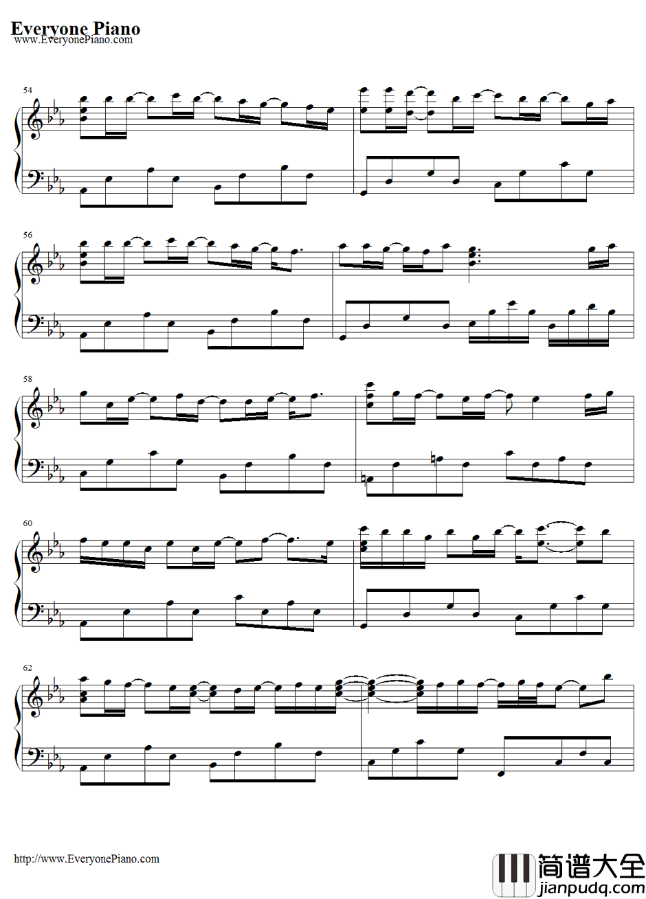 Dear_Mom钢琴谱_少女时代