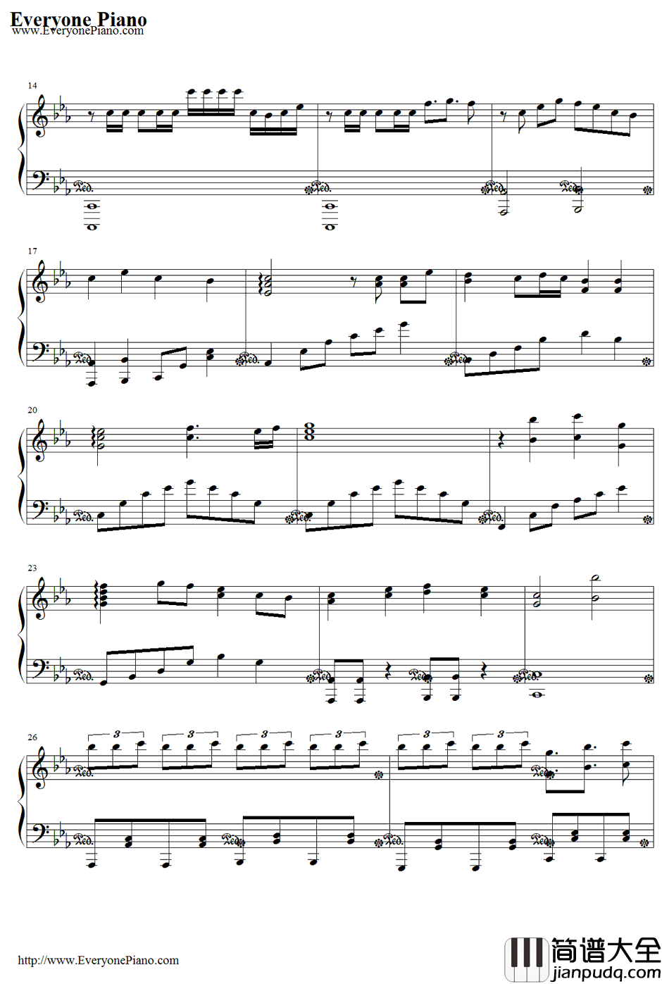 旋转吧!雪月花钢琴谱_歌组雪月花(原田瞳茅野爱衣小仓唯)_回レ!雪月花_机巧少女不会受伤ED