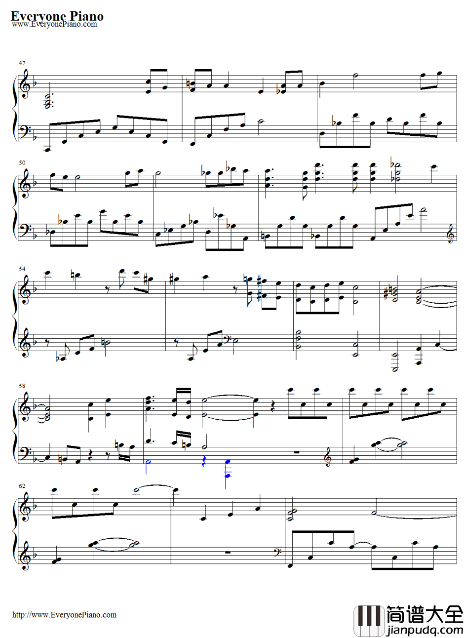 la_piog_gia钢琴谱_久石让JoeHisaishi_时雨之记OST