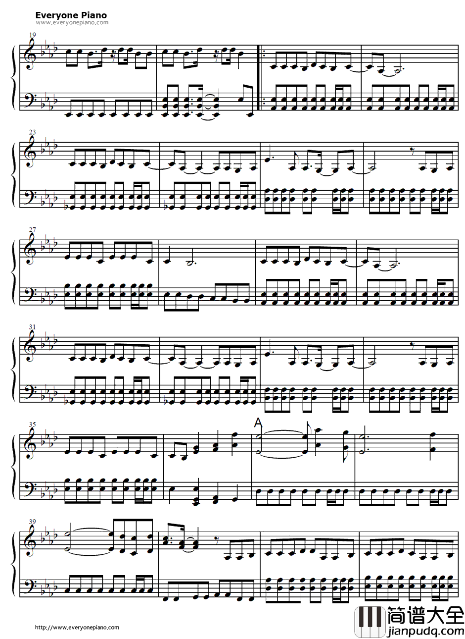 Ready_Steady_Go钢琴谱_彩虹乐队(L'Arc_en_Ciel)_钢之炼金术师OP2