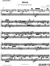 Alone钢琴谱_下川みくに　_幻想魔传最游记ED2_吉他谱_钢琴谱_简谱