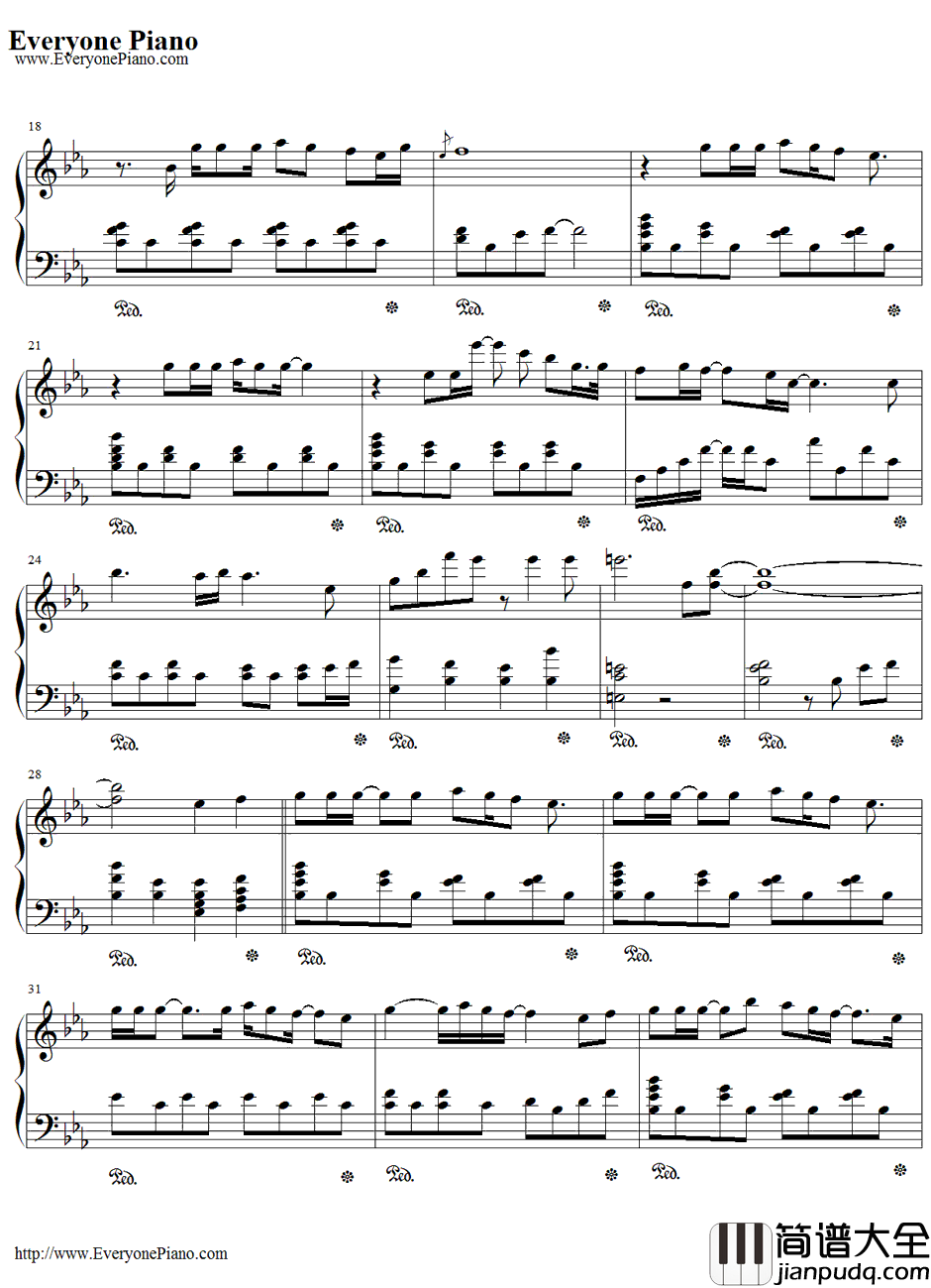 FIND_THE_WAY钢琴谱_中岛美嘉_机动战士高达SEEDED3