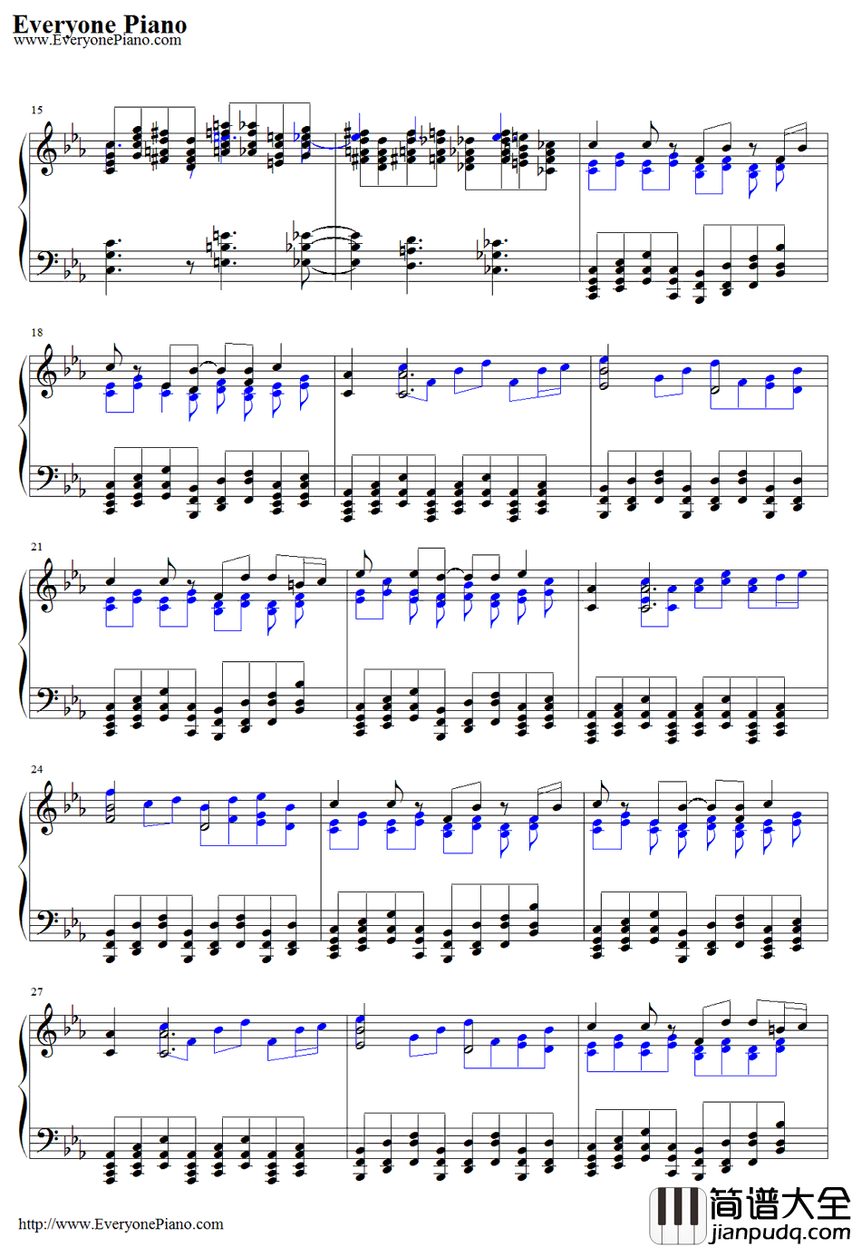 霊知の太阳信仰～NuclearFusion钢琴谱_东方project_东方地灵殿～SubterraneanAnimism.