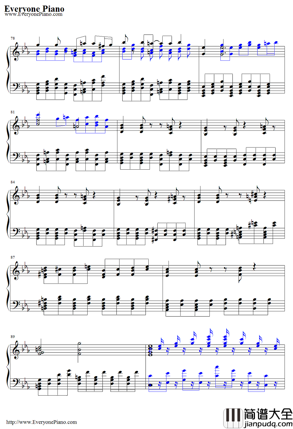 霊知の太阳信仰～NuclearFusion钢琴谱_东方project_东方地灵殿～SubterraneanAnimism.