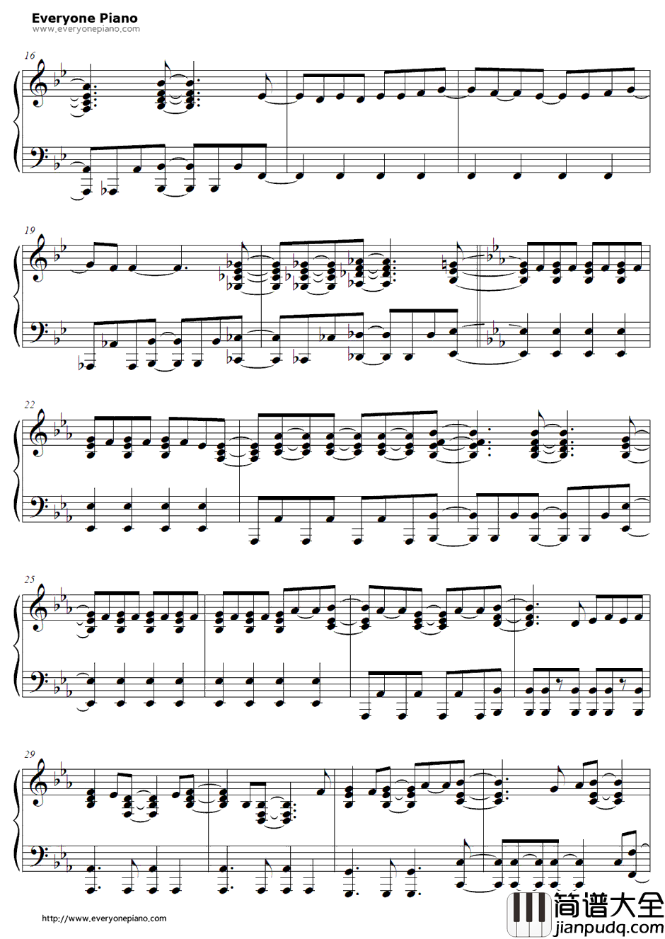 STUDY×STUDY钢琴谱_StylipS_恶魔高校D×DED