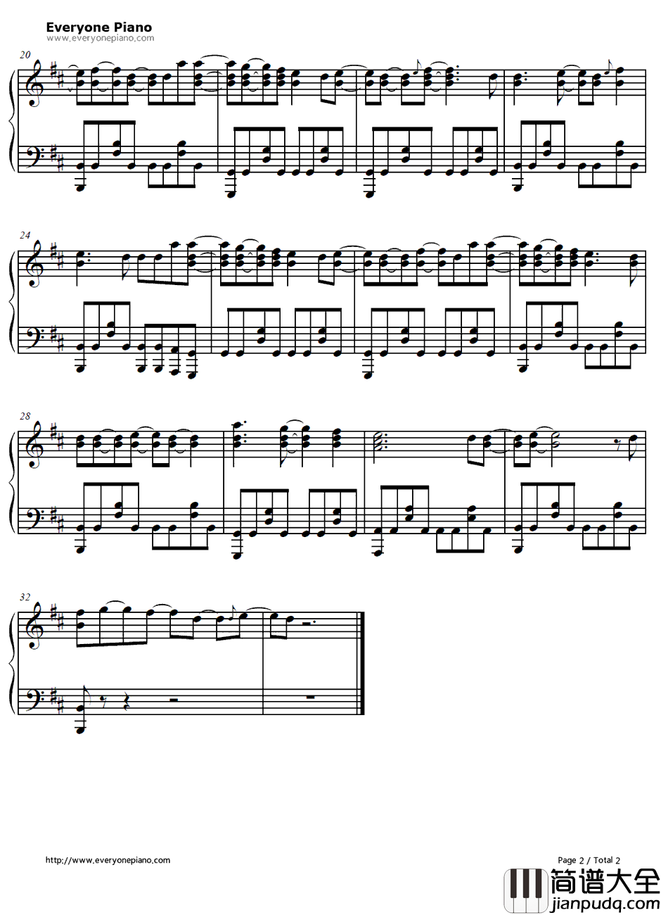 8AM钢琴谱_coldrain_第一神拳ED