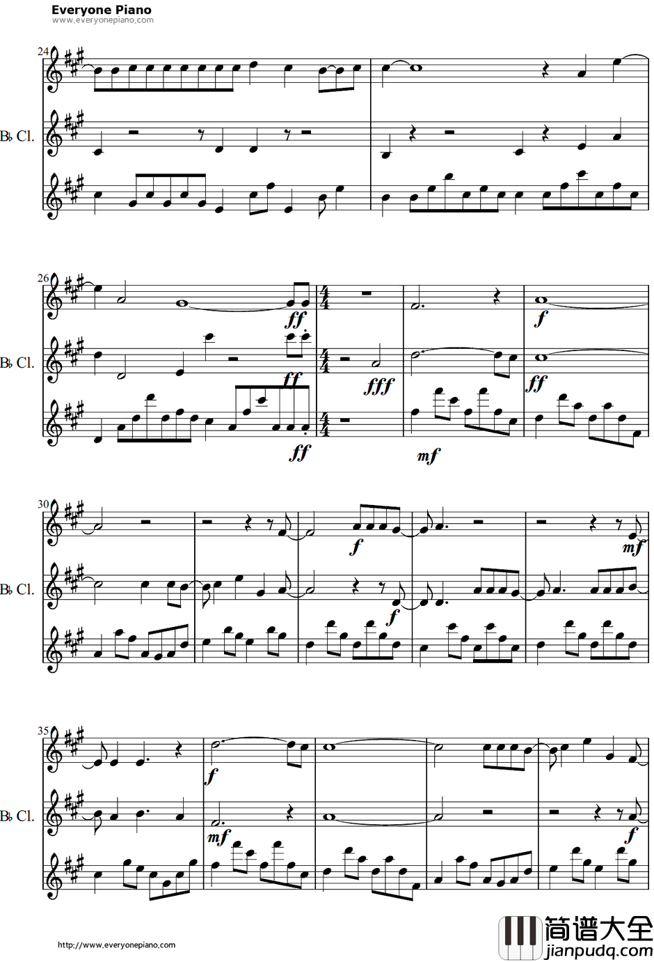 HIGHSCHOOL_OF_THE_DEAD钢琴谱_岸田教团、THE明星ロケッツ_学园默示录OP