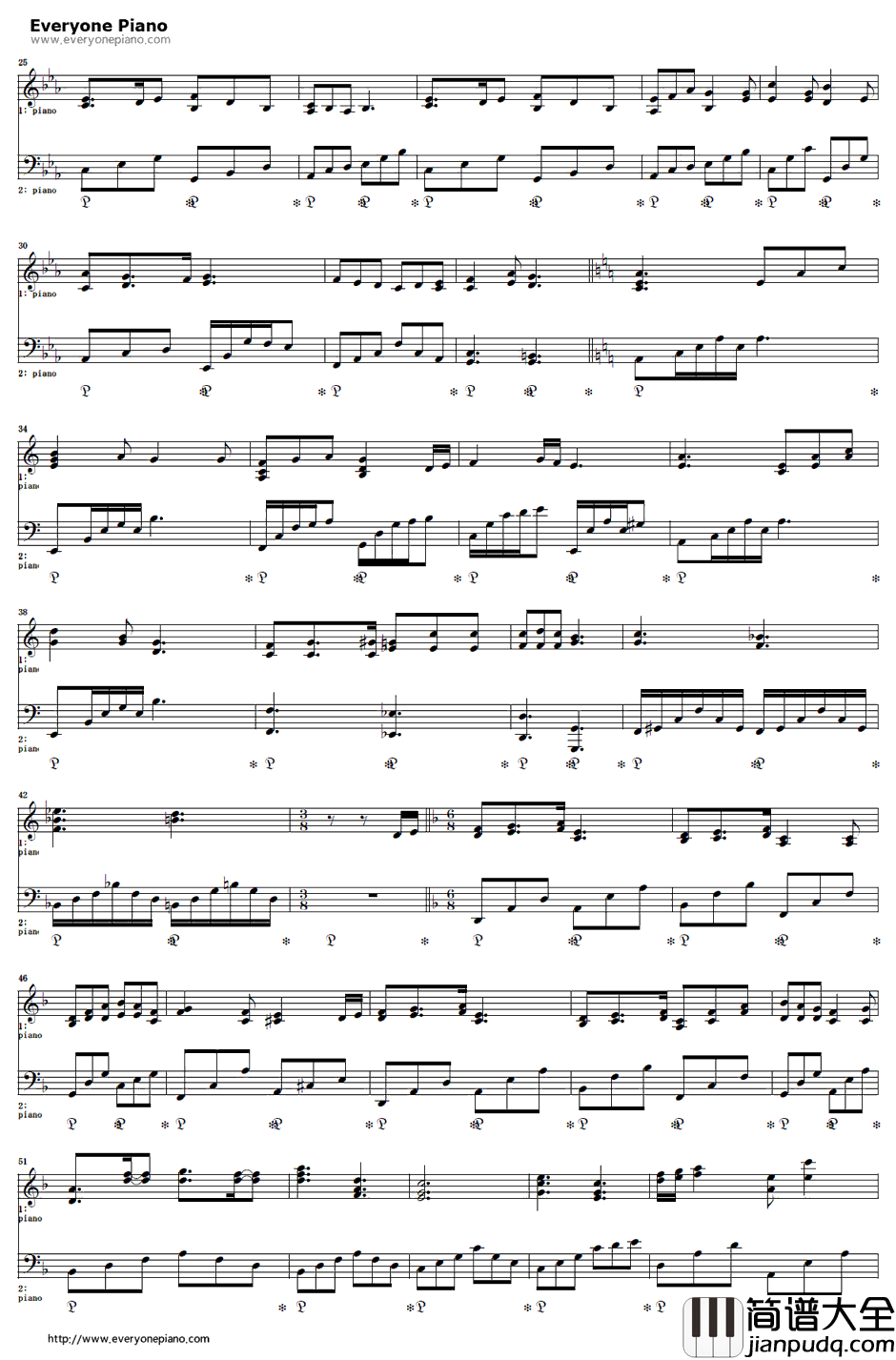 伤迹钢琴谱_Kalafina_空之境界:第三章痛觉残留ED