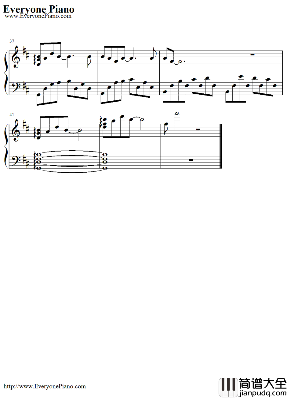 Moonlight钢琴谱_胜木ゆかり(S.E.N.S.)_KurauPhantomMemoryED